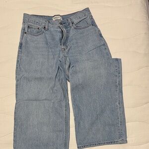Abercrombie & Fitch Light Blue The Ultea Loose/low rise Jeans